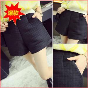 2014秋<em>冬款打底</em>女<em>短裤</em>子韩版时尚显瘦冬天加