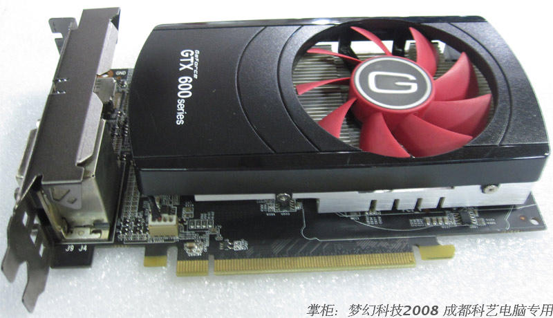 耕升gtx650 1g ddr5 赵云版 游戏显卡 双dvi hdmi dp