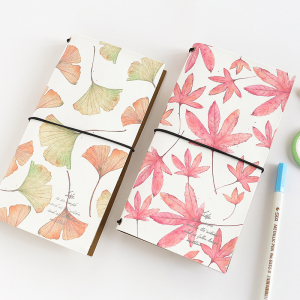 创意pu皮复古旅行本