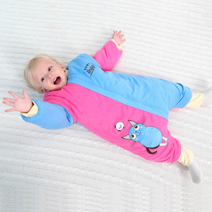 全棉婴儿分腿睡袋
