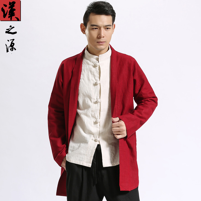 男式汉服_男式风衣式汉服图片