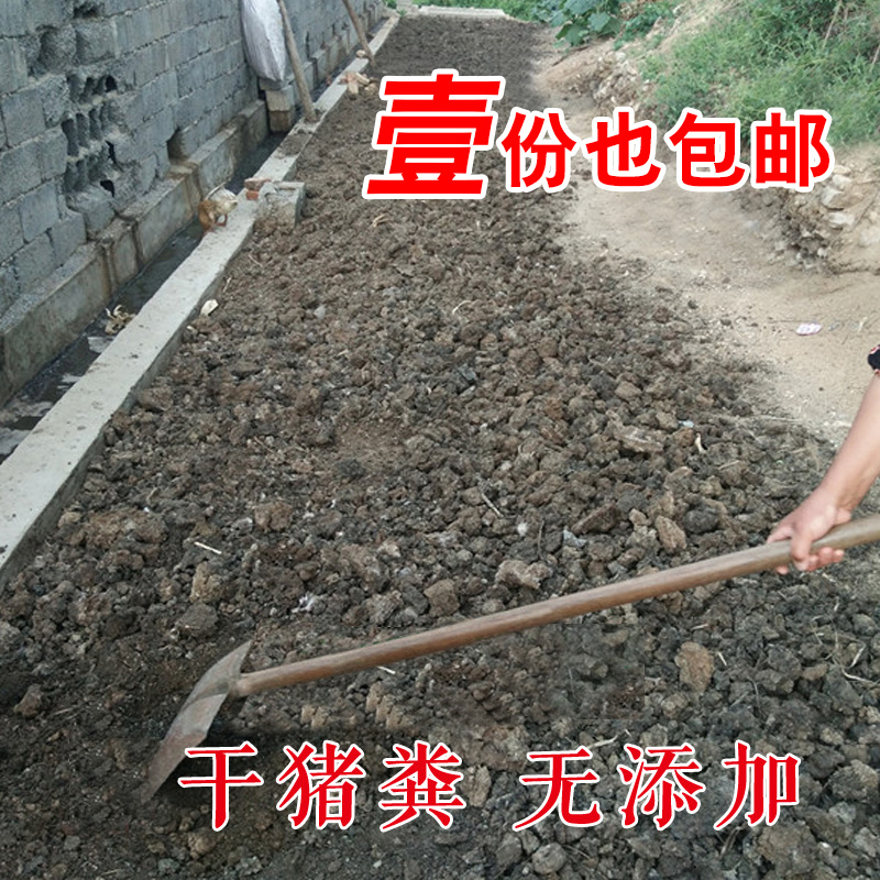 桂花肥纯干猪粪猪屎粪花肥蔬菜肥料农作物肥料有机肥化肥5斤包邮