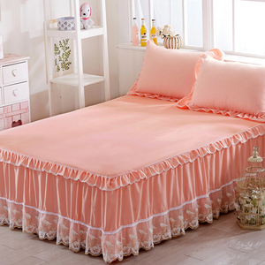 韩版蕾丝床裙单件