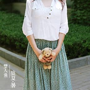 [2015爆款]hosa浩沙112111212两种穿法长裙裹