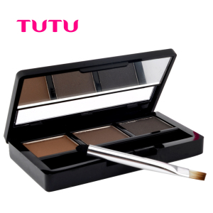 防水防汗三色眉粉