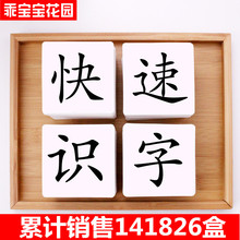 6岁汉字学习生字 无图识字卡片全套乖宝宝幼儿童认字早教大卡0