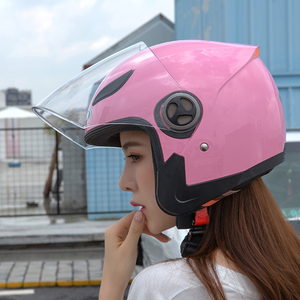 野马半覆式男女头盔