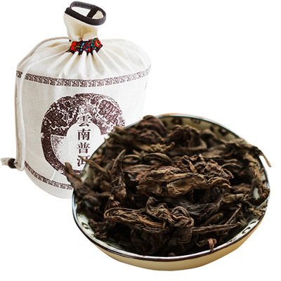 普洱古树熟茶散茶缅甸果敢茶叶特产大叶大树乔木500克云南勐海