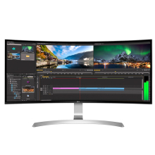 LG 34UC99-W 34英寸 21:9超宽屏曲面IPS技术 LED背光液晶显示器