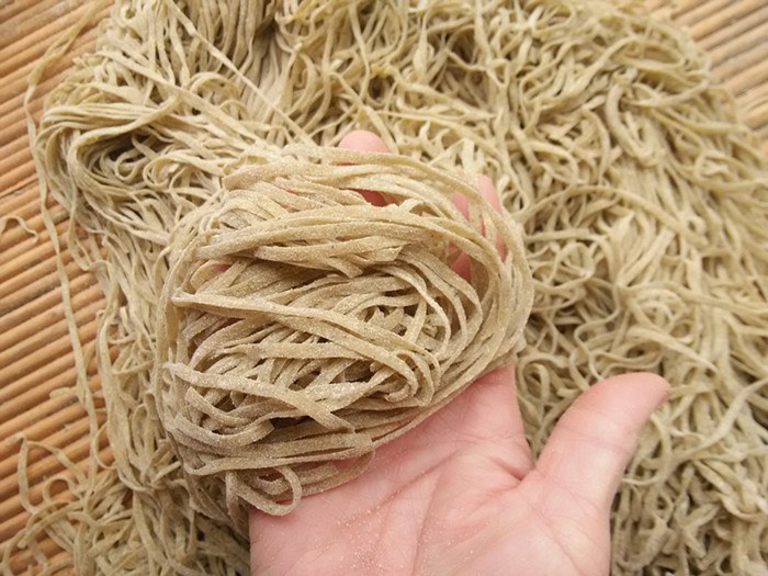 绿豆杂面农家手工面条绿豆面条火锅面挂面面条