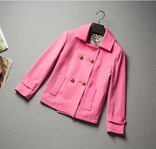 范冰冰同款粉色风衣_特价|包邮_李冰冰同款风