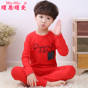 秋冬儿童保暖内衣套装