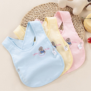 婴儿防水纯棉口水巾