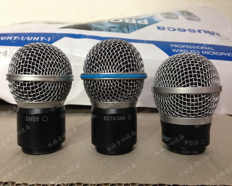 shure/舒尔pgx24/sm58slx24接头beta58apg58无线话筒上节咪头配件