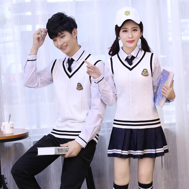 初高中学生日本校服套装学院风女韩国班服日系jk制服春秋季水手服