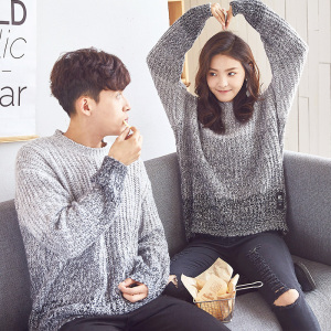 情侣装网红线衣针织衫