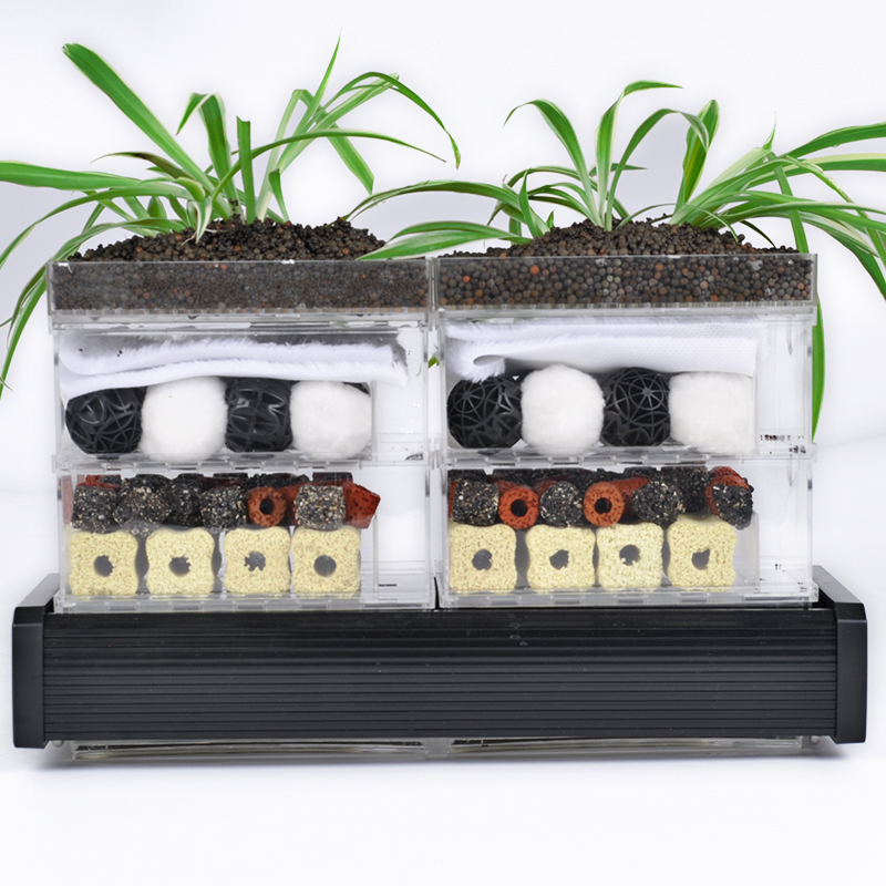 正品[上滤盒]自制上滤盒评测 鱼缸上滤盒制作图片