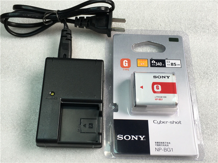 索尼dsc-w300 w210 wx10 h70 h50 h10 hx5c相机np-bg1电池 充电器