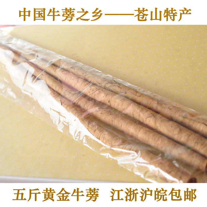 苍山有机新鲜牛蒡根5斤包邮农家蔬菜牛榜棒茶原料出口一级正品装
