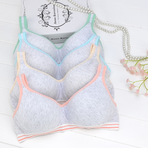 超薄款纯棉少女文胸