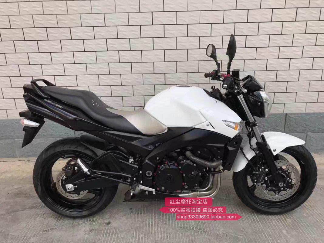 [红尘摩托店]★出售—2012年铃木gsr400小bk街车