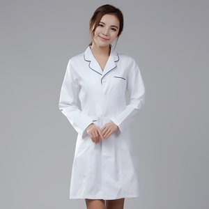 永久韩版白大褂短袖医生服女护士服夏装长袖美