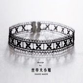 韩国脖子饰品女简约学生蕾丝颈链颈带项圈脖链项链短款锁骨链日韩