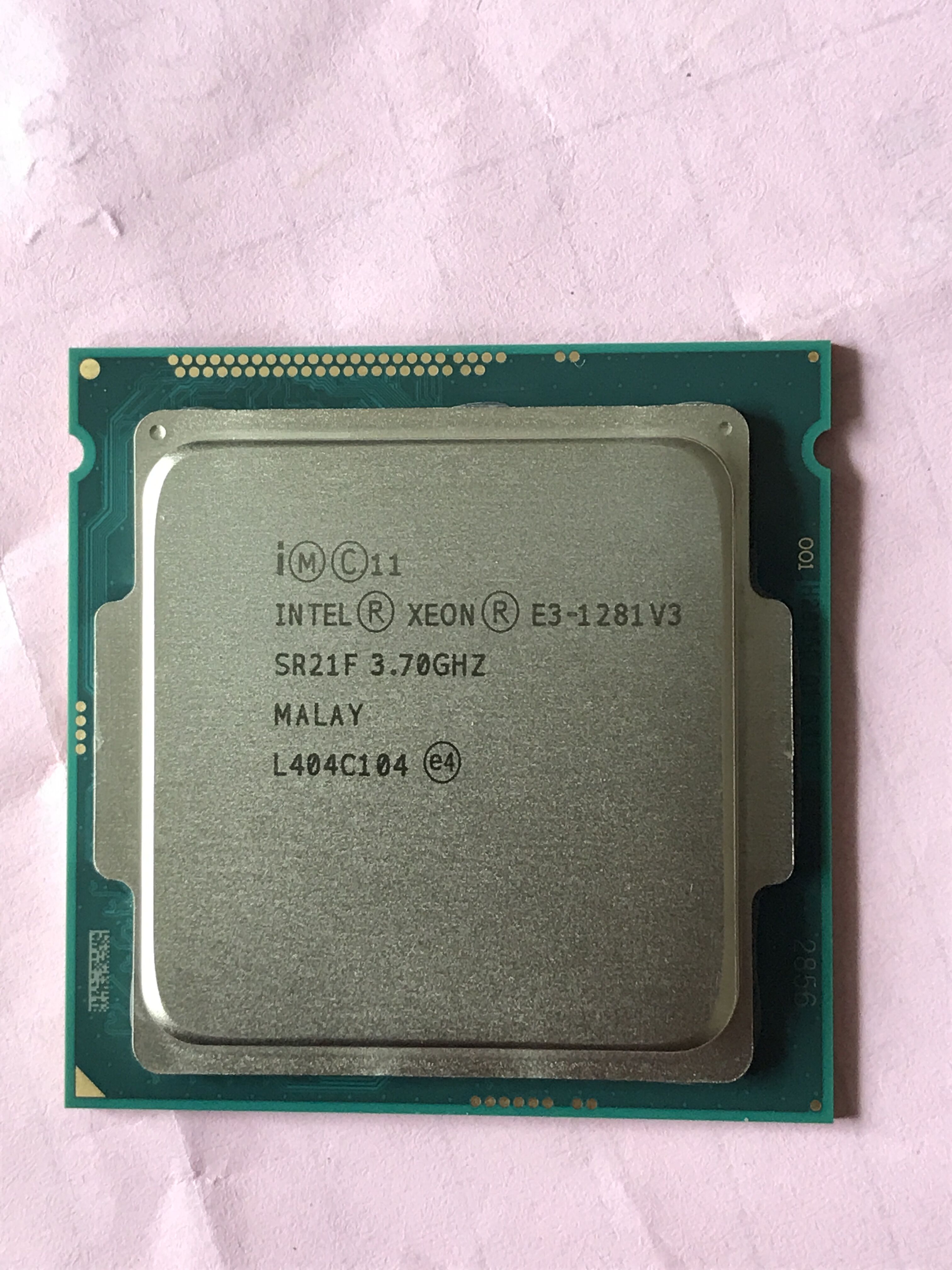 e31275v3, 英特尔xeon e3 1281 v3 cpu 3.7g 1150针 全新正式版!取代一切e3