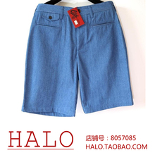 【HALO】CLOT 夏季清爽 牛仔短裤 休闲裤