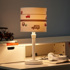 米圖寶貝 創意兒童房客廳燈具 汽車主題實木歐式臺燈 臥室床頭燈