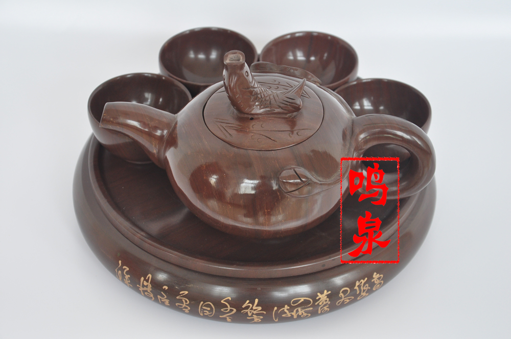 木鱼石 木鱼石茶具 木鱼石保健杯 正品木鱼石茶具 鱼跃龙门茶具