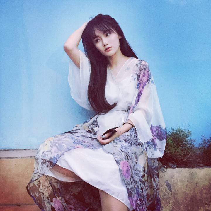 微醺//系带罩衫连衣裙春夏女 南笙国风汉元素两件套仿真丝雪纺裙