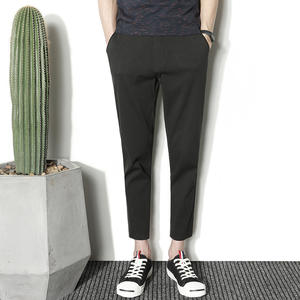 青年弹力小脚裤