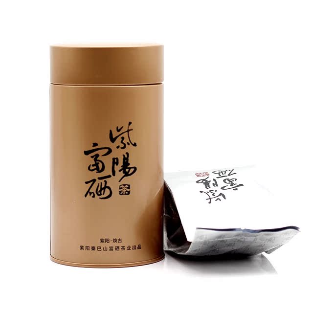 紫阳炒青绿茶 富硒茶紫阳毛尖老茶客最爱100g