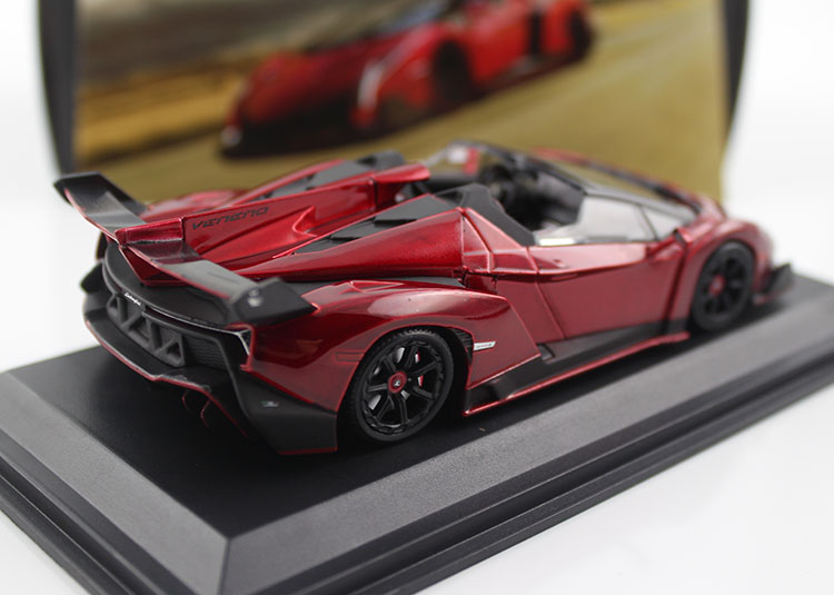 1:43 ixo兰博基尼毒药敞篷款lamborghini veneno roadser合金车模