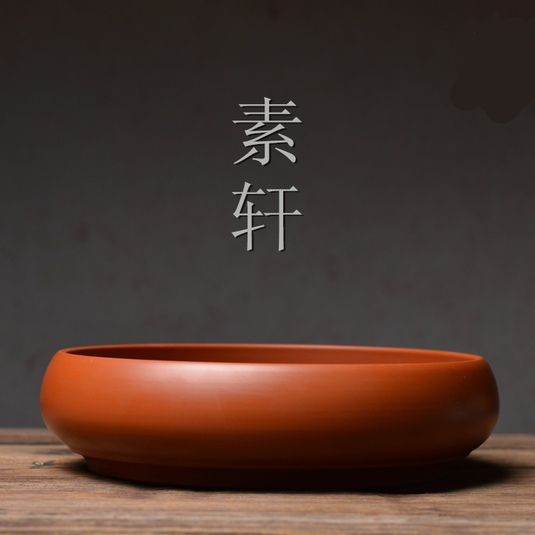 包邮特大号仿古陶瓷宜兴紫砂茶洗杯洗碗功夫茶具茶配多肉盆栽花盆