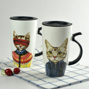 个性卡通大容量马克杯