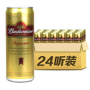 百威啤酒易拉罐 金尊330ml纪念已售6件 ￥ 128.0 ￥128.