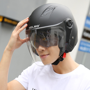 双镜片电动摩托车头盔