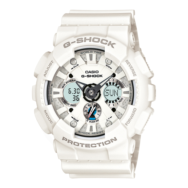 casioŷֱg-shockˮ˫Դ˶бga-120a-7a
