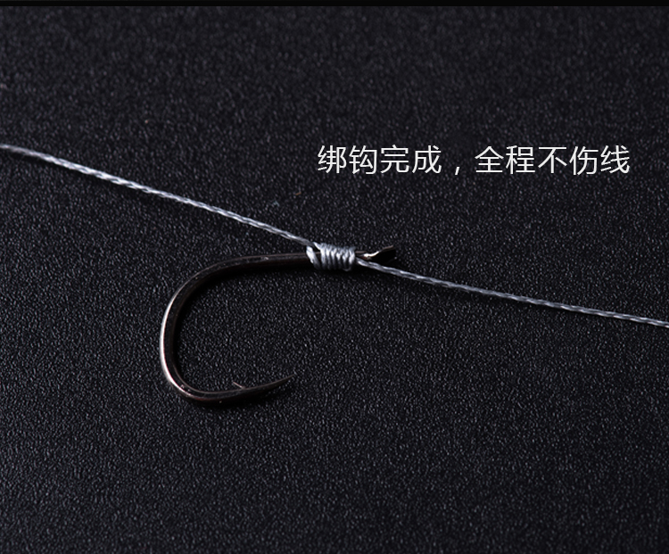 新款鱼钩绑钩器 不锈钢手动绑钓鱼钩器绑双钩工具勾鱼