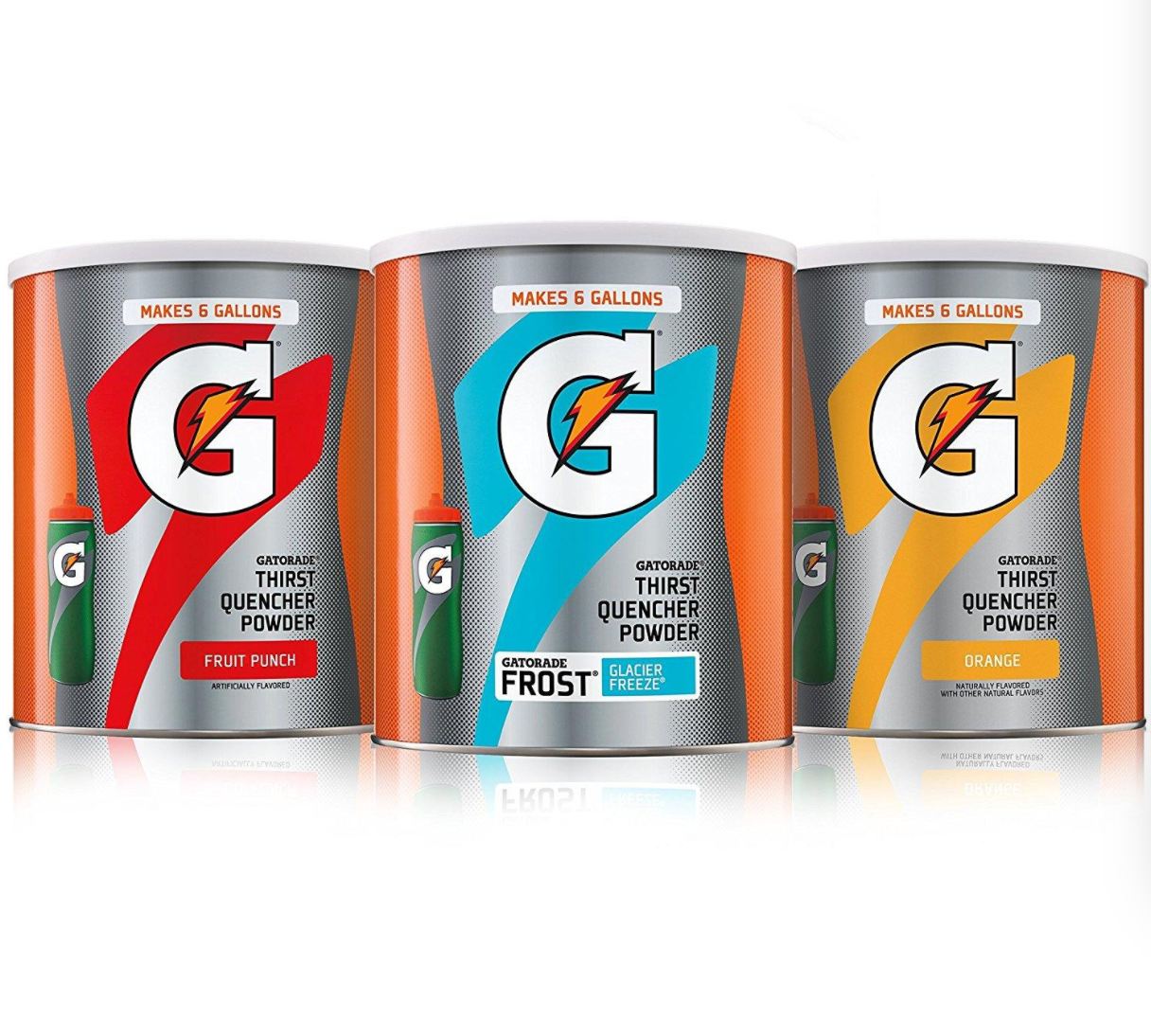 在途美国gatorade低糖佳得乐粉运动饮料冲剂柠檬味1.44kg