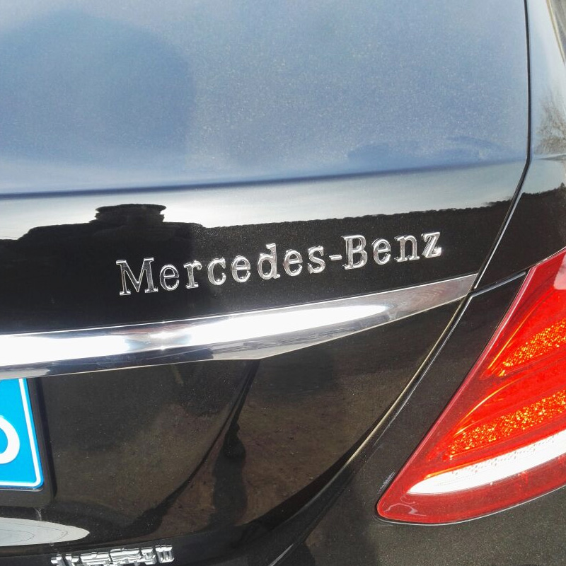 专用于奔驰英文字标 梅赛德斯奔驰尾标 mercedes-benz