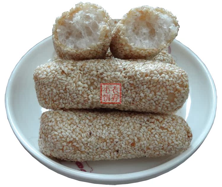 福建闽南特产 泉州传统糕点 白芝麻麻枣 香脆白芝麻酪花80g 5包
