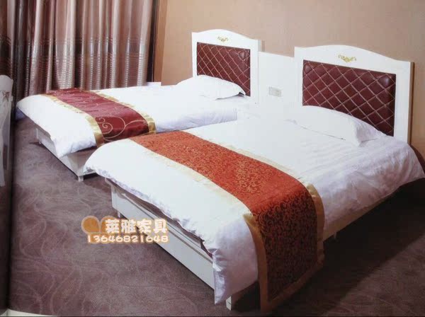 热销酒店家具家具家具床酒店家具床油漆守敬宾馆哪里威海卖图片