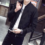 天天特价男士外套春秋休闲薄夹克韩版帅气潮流棒球服秋季男装衣服