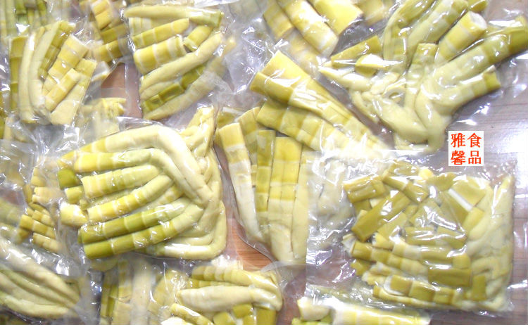 新鲜野生剥壳小笋子真空无菌包装非盐腌零添加的天然原味好竹笋
