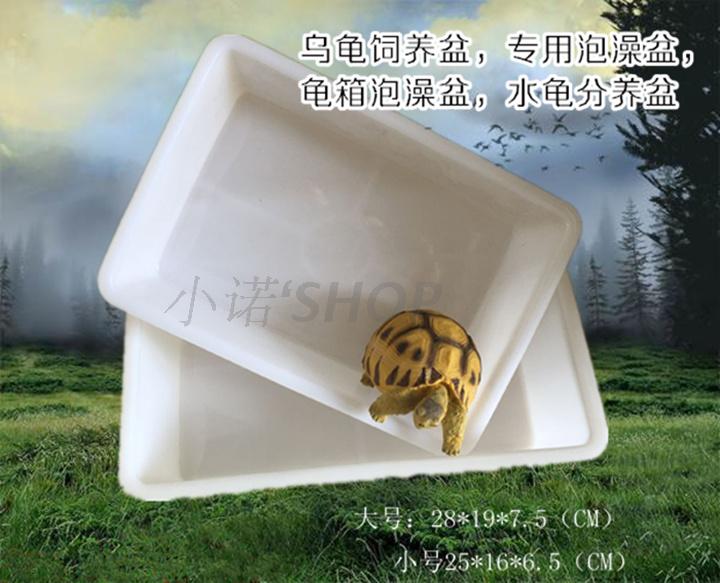陆龟龟箱专用泡澡盆水龟专用养殖分养繁殖箱龟苗箱饲养盒宠物龟窝