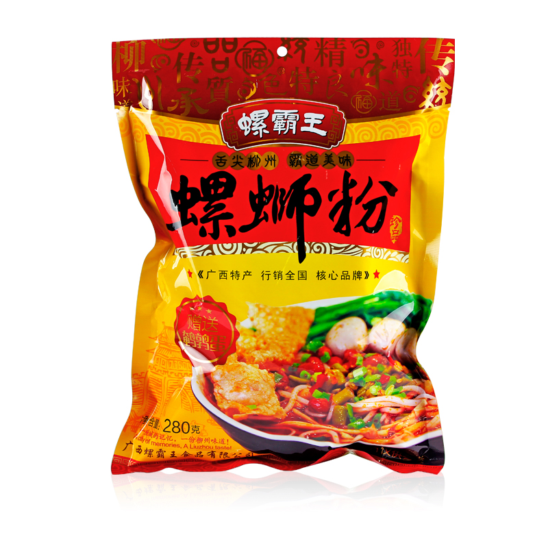 柳州正宗螺霸王螺蛳粉280g 方便速食方便面粉丝休闲食品