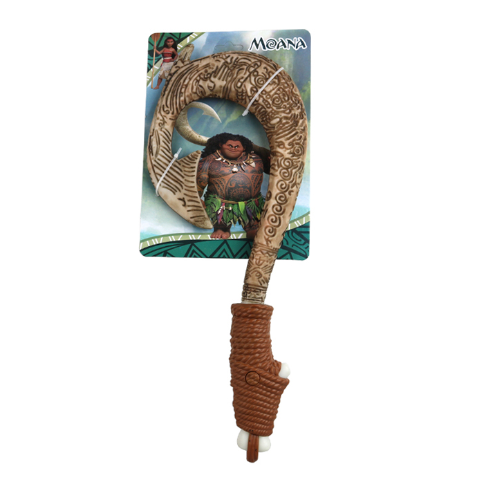 现货海洋奇缘moana 光剑玩具毛伊的魔法武器鱼钩刀带音乐有灯光